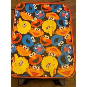 Sesame Street Suitcase, Overnight Bag, Carry On, Elmo, Cookie Monster, Big Bird